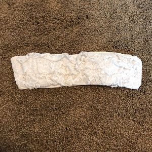 Strapless Lace Bikini Top